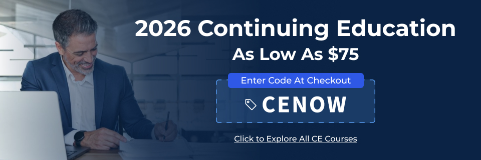 2026 Continuing Education Enter Code