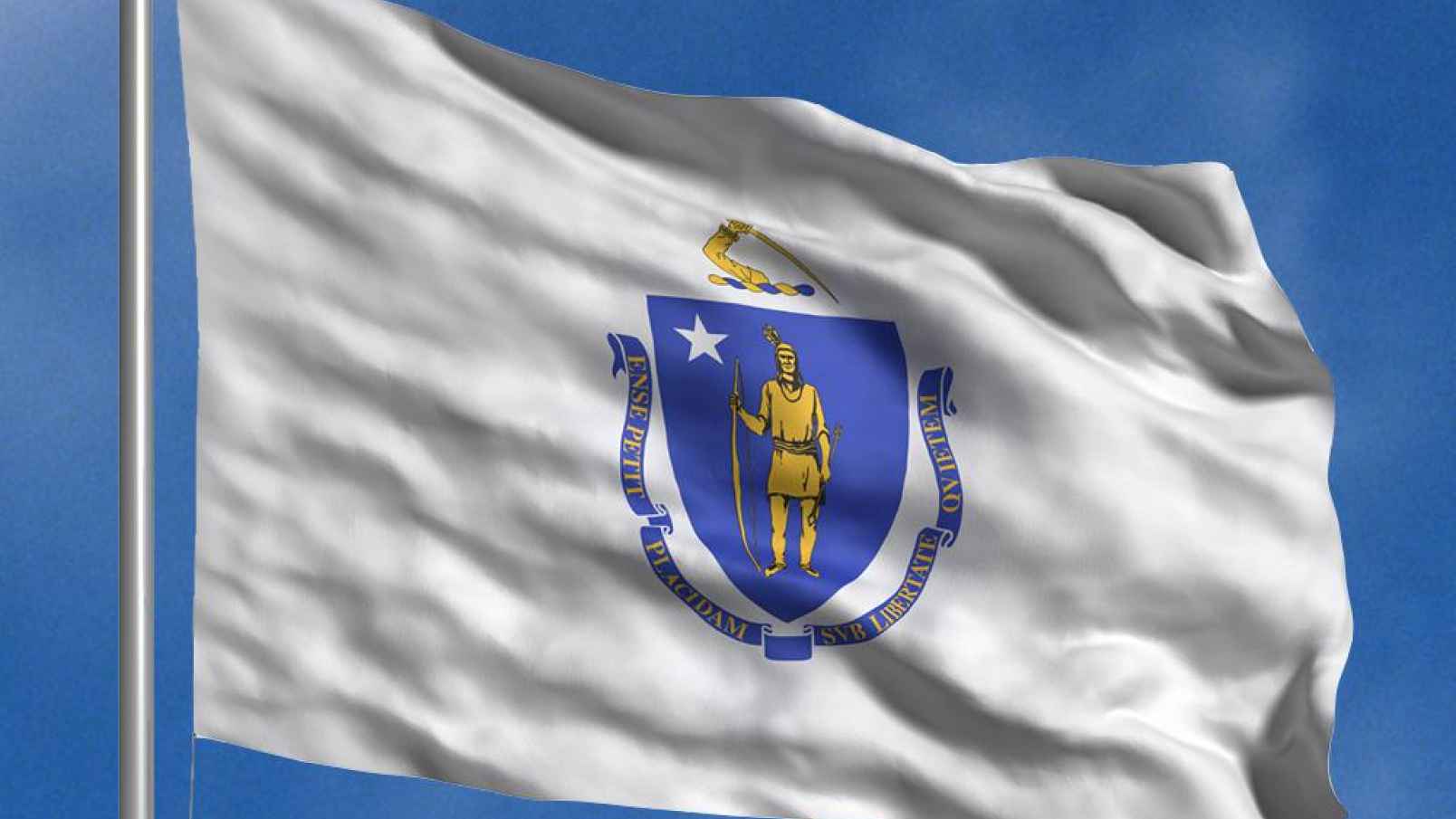 Massachusetts State Flag