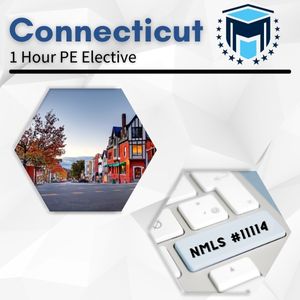 Online Self-Study - 1 Hour Connecticut NMLS Pre-License Course #11114