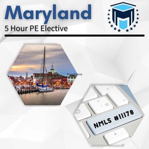 Online Self-Study - 5 Hour MD NMLS Pre-License Course #11178