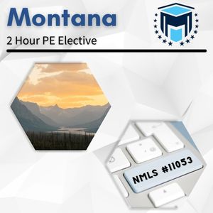 Online Self-Study - 2 Hour Montana NMLS Pre-License Course #11053