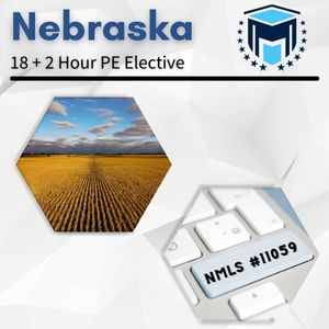 NMLS 20+2 Hour Nebraska SAFE Comprehensive Online Pre-Recorded New License Course + Test Prep