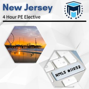 Online Self-Study - 4 Hour New Jersey NMLS Pre-License Course #11052