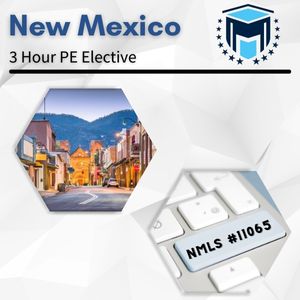 Online Self-Study - 3 Hour New Mexico NMLS Pre-License Course #11065
