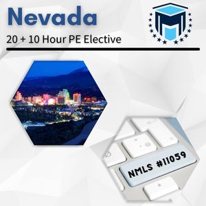 NMLS 20+10 Hour Nevada SAFE Comprehensive Online Pre-Recorded New License Course + Test Prep