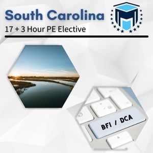 NMLS 17+3 Hour (20 total) South Carolina SAFE Comprehensive Online Pre-Recorded New License Course + Test Prep