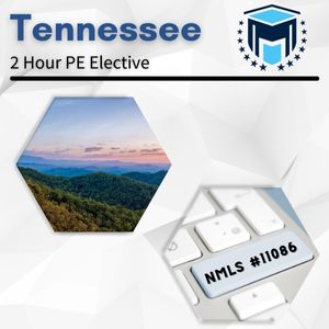 Online Self-Study - 2 Hour Tennessee NMLS Pre-License Course #11086