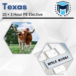 NMLS 20+3 Hour Texas-SML SAFE Comprehensive Online Pre-Recorded New License Course + Test Prep