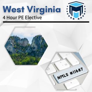 Online Self-Study - 4 Hour West Virginia NMLS Pre-License Course #11687